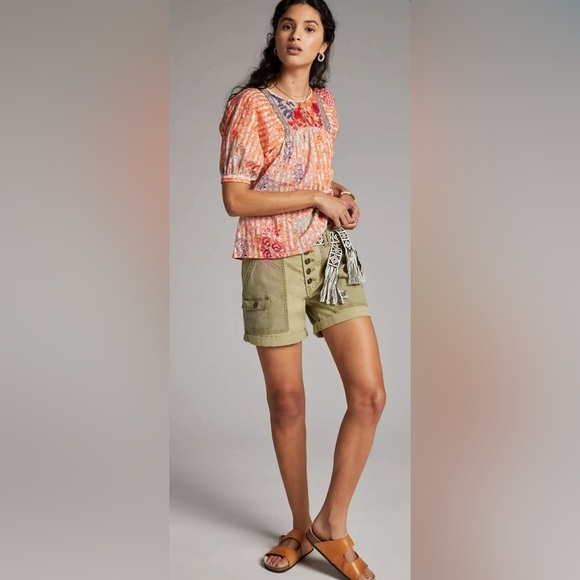Anthropologie Tops - Vineet Bahl | Hela Embroidered Blouse Sz L